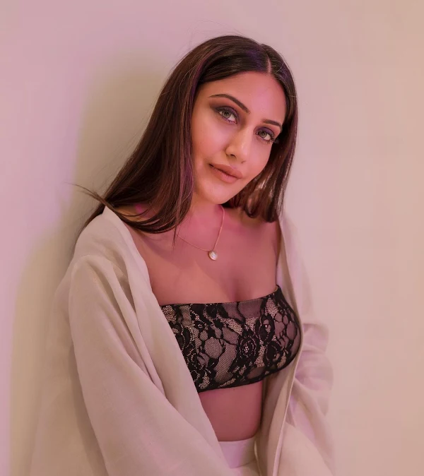 Surbhi Chandna tiny sheer black top Surbhi Chandna tiny sheer black top