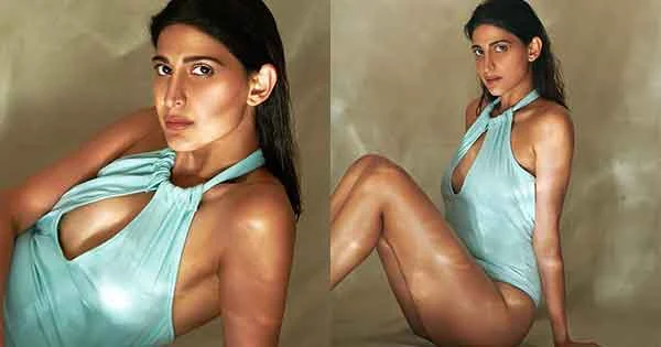 Aahana Kumra swimsuit sexy legs cleavage