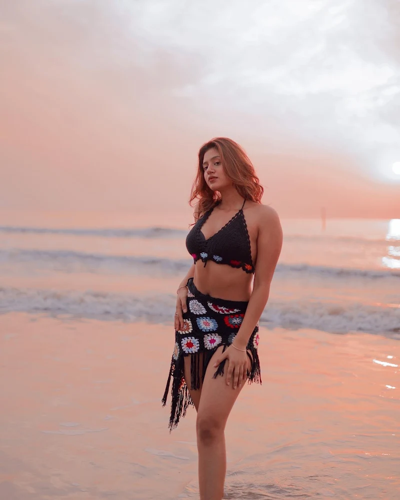 Anjali Arora bikini top skirt Anjali Arora bikini top skirt