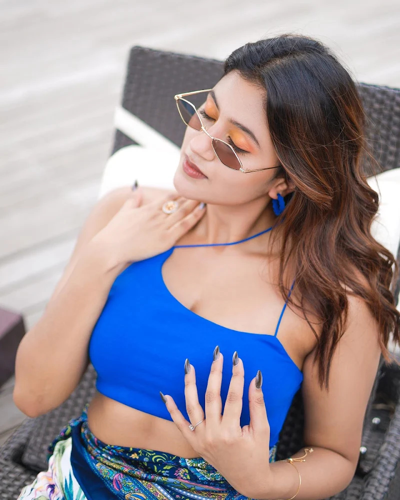 anjali arora blue swimsuit curvy anjali arora blue swimsuit curvy
