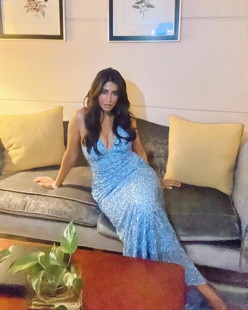 Chitrangada Singh cleavage shimmery tight fit dress Chitrangada Singh cleavage shimmery tight fit dress
