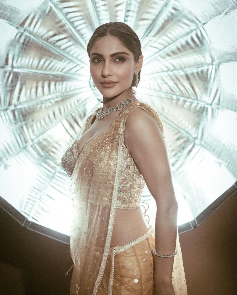 Ishita Raj cleavage golden saree hot Indian actress Ishita Raj cleavage golden saree hot Indian actress