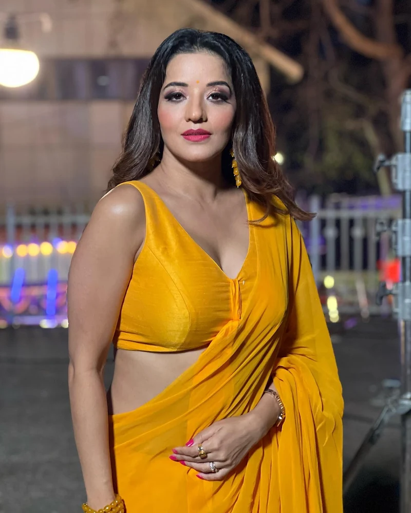 monalisa cleavage yellow saree hot curvy actress monalisa cleavage yellow saree hot curvy actress
