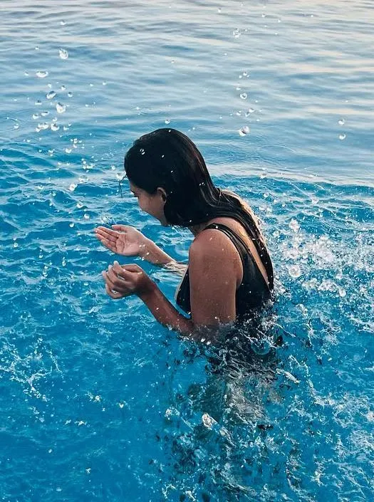 nikita dutta black swimsuit cleavage hot actress nikita dutta black swimsuit cleavage hot actress