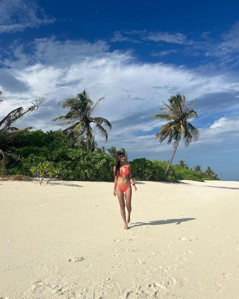 Nikita Dutta red bikini sexy body navel hot actress Nikita Dutta red bikini sexy body navel hot actress