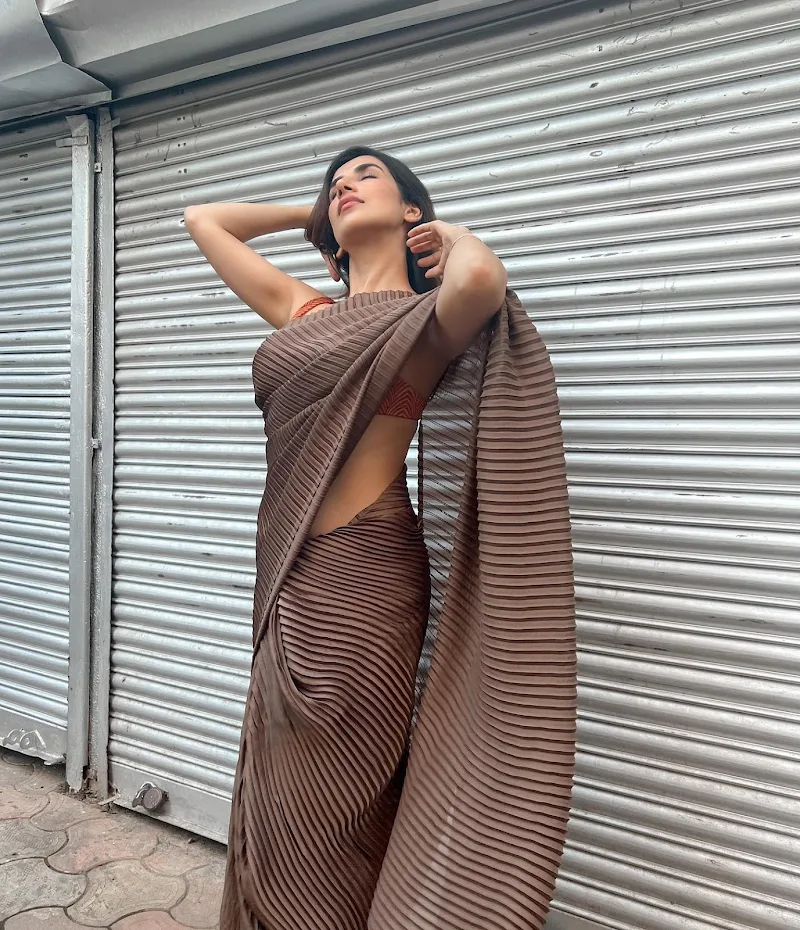 parul gulati saree hot actress