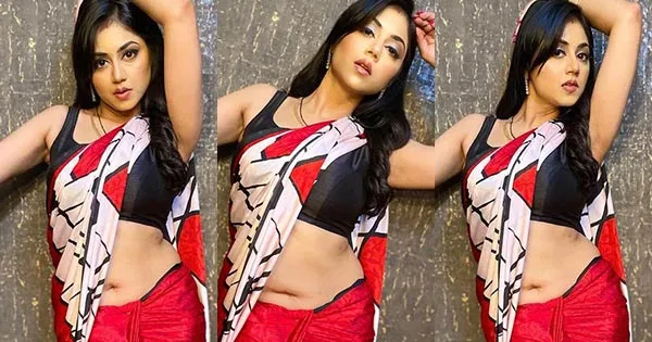 Reema Worah saree navel curvy tv actress