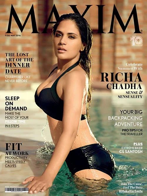 richa chadha bikini hot actress fukrey