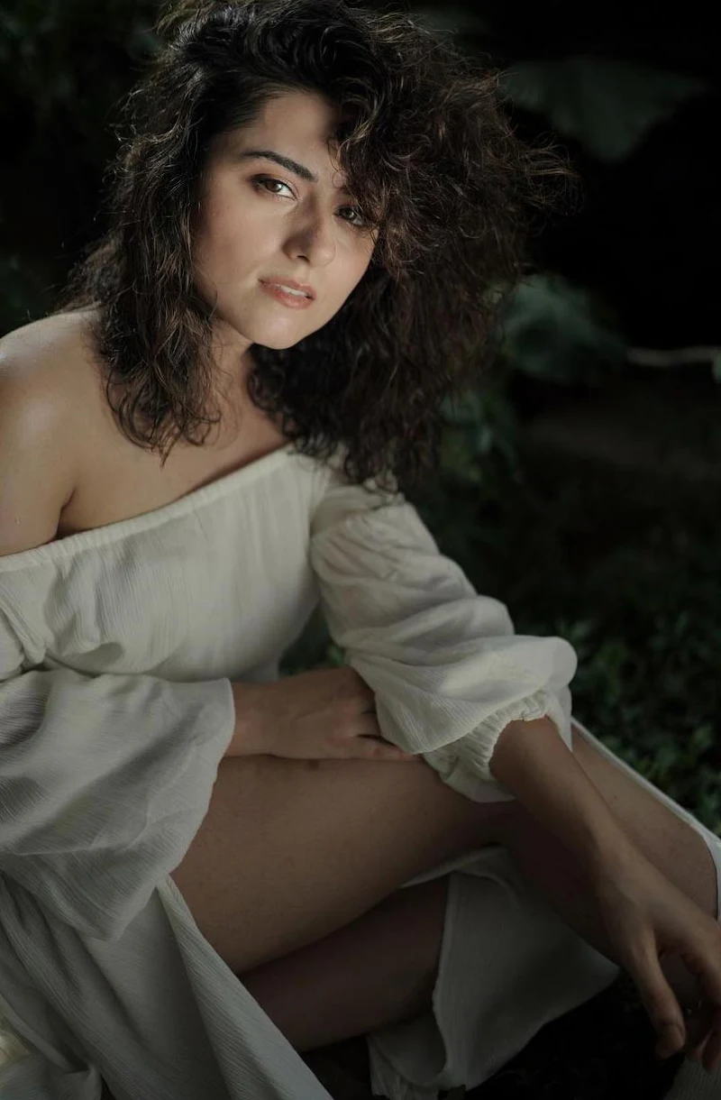 Ridhi Dogra sexy legs white outfit photoshoot