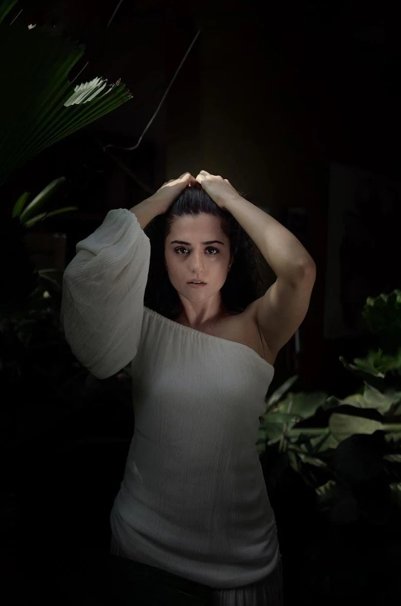 Ridhi Dogra sexy legs white outfit photoshoot