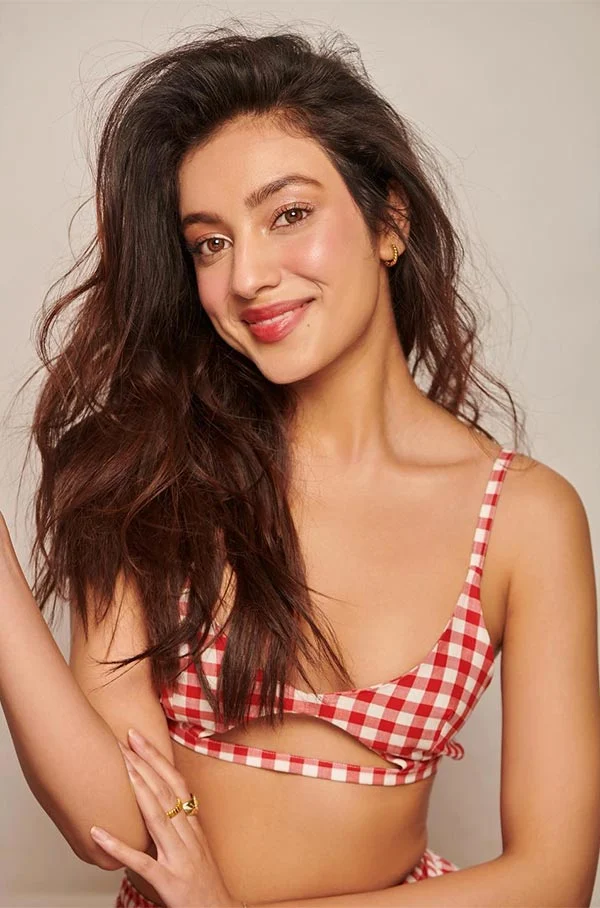 Sahher Bambba cleavage tiny top hot photoshoot