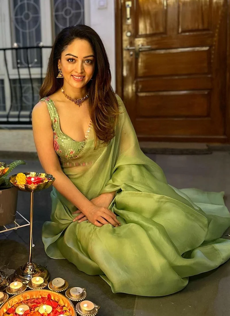 sandeepa dhar green saree cleavage sandeepa dhar green saree cleavage