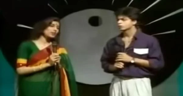 Shah Rukh Khan’s rare old video as anchor – watch now.
