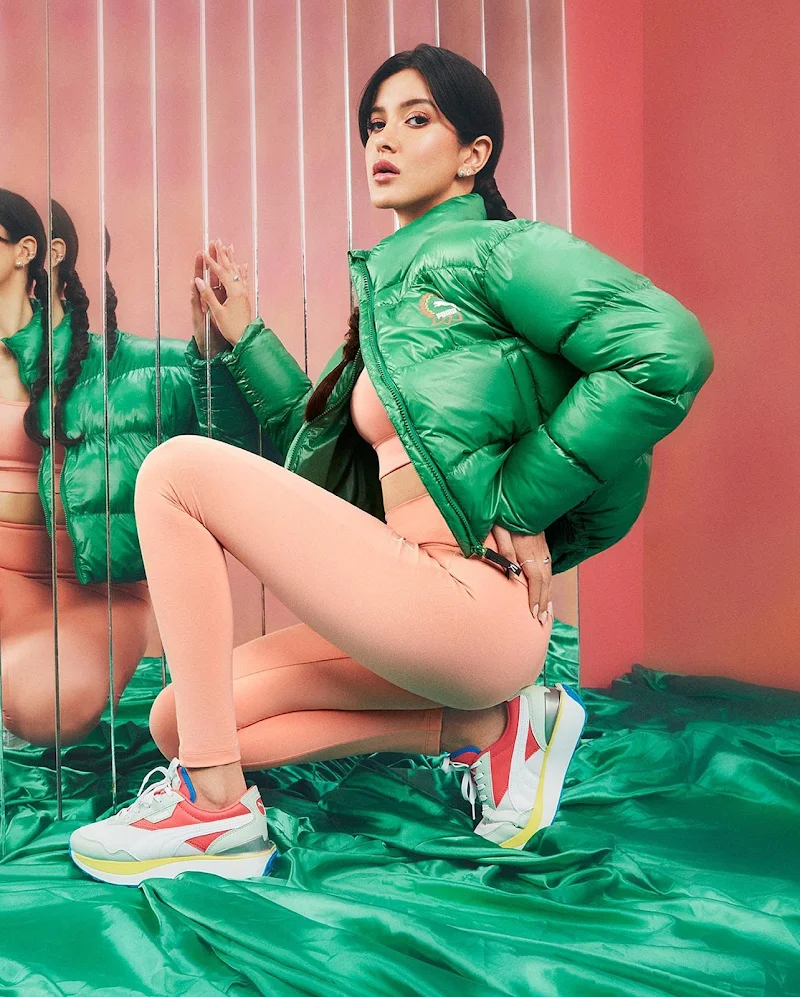 Shanay kapoor fit sexy body gym outfit puma Shanay kapoor fit sexy body gym outfit puma