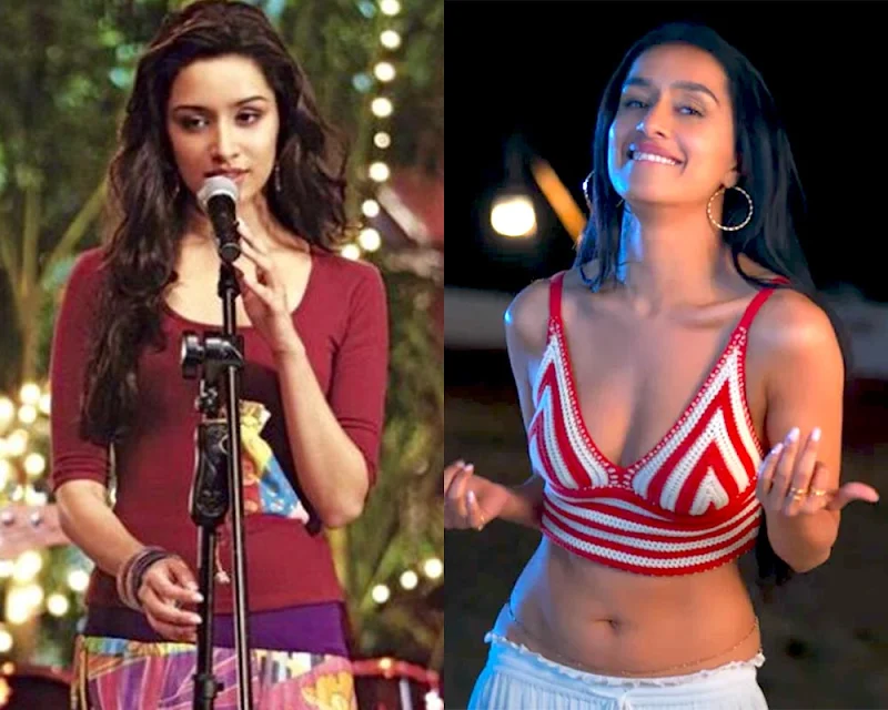 shraddha kapoor then now transformation shraddha kapoor then now transformation
