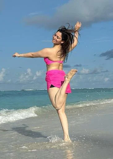 tamannaah pink bikini legs curvy actress tamannaah pink bikini legs curvy actress