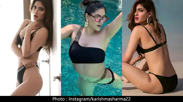 karishma sharma black bikini swimsuit ragini mms returns actress karishma sharma black bikini swimsuit ragini mms returns actress