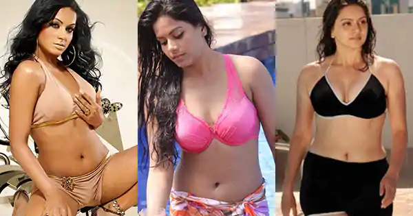 9 Rachana Maurya hot pics in bikini and stylish outfits.