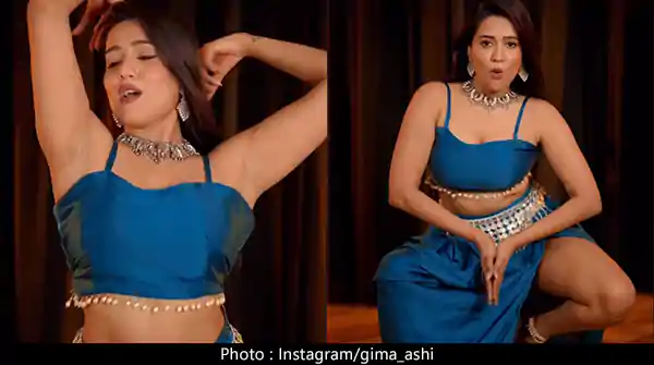 Garima chaurasia mere mehboob dance abs thighs armpits Garima chaurasia mere mehboob dance abs thighs armpits