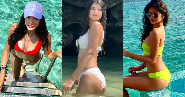 Anjini Dhawan bikini pics – Binny and Family actress.