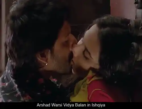 Arshad Warsi Vidya Balan hot scene kissing Ishqiya