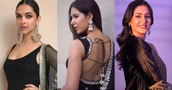 indian actresses black salwar suit stylish look ideas indian actresses black salwar suit stylish look ideas