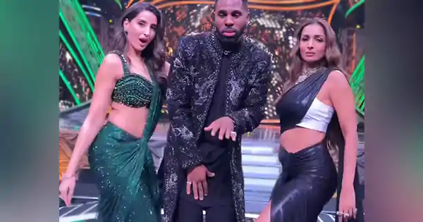 nora fatehi malaika arora dance snake hot nora fatehi malaika arora dance snake hot