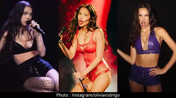 olivia rodrigo hot sexy costume stylish