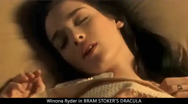 Woman gets seduced by Vampire – Winona Ryder hot scene.