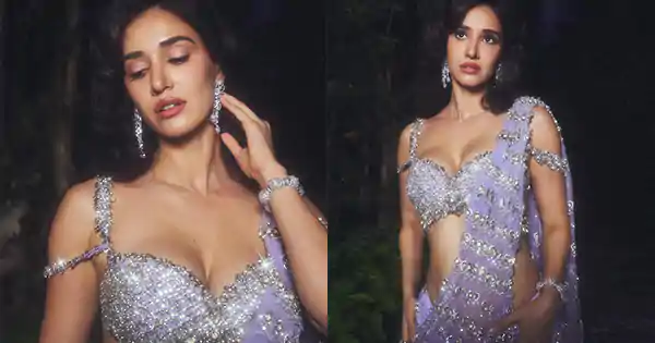 Disha Patani in shimmery saree made hearts race – see her hot avatar.