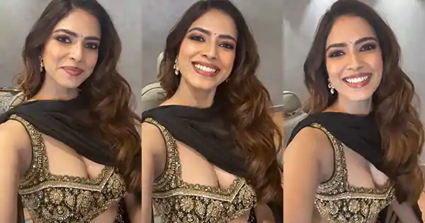 Malavika Mohanan dropped a selfie video in a stylish attire – see now.