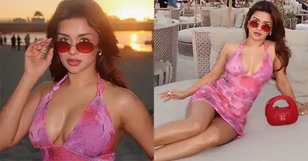 Avneet Kaur looked too hot to handle in this short pink dress – see all pics.
