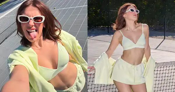 Stranger Things actress, Millie Bobby Brown, turns the heat up with latest photos.