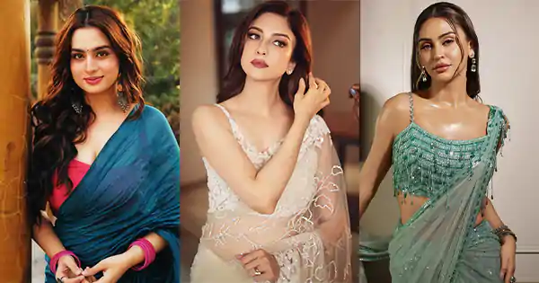 7 Dhurandhar women in sarees looking simply stunning.