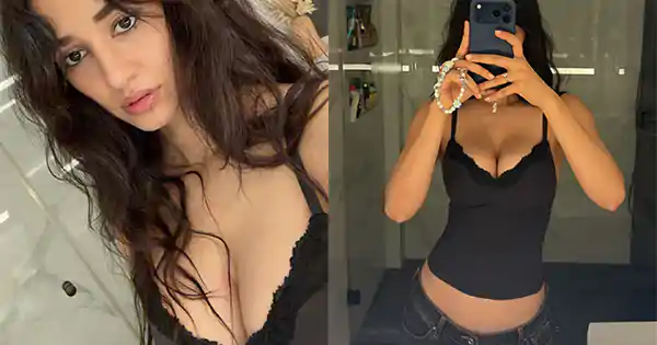 Disha Patani in simple tank top and jeans drops hot selfies.