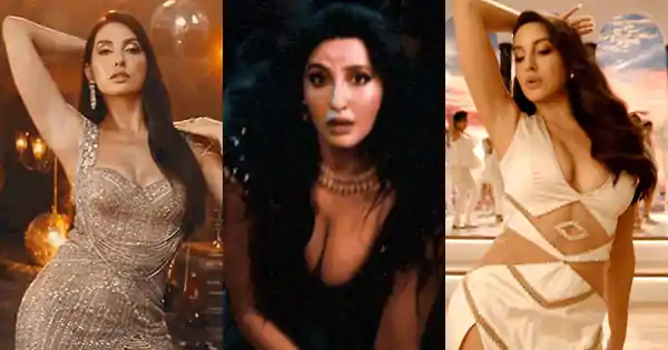 Nora Fatehi hot GIFs from sizzling hot songs.