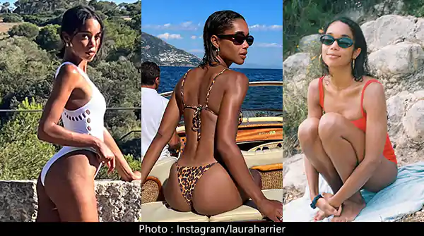 Laura Harrier in bikini and swimsuits raised the heat – see all pics.