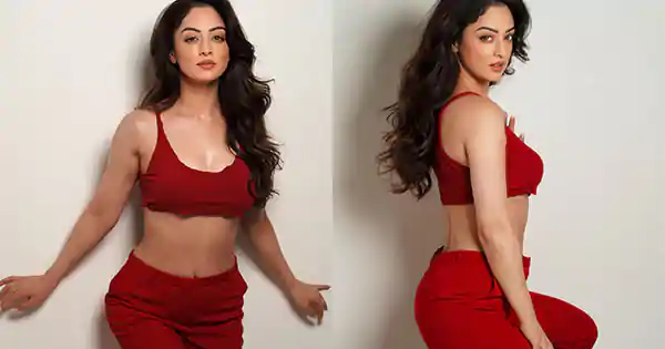Sandeepa Dhar’s red hot look – see now.