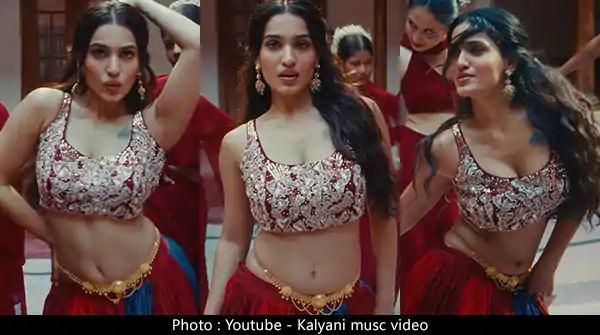 Saniya Iyappan in Kalyani music video makes fans go crazy – watch now.